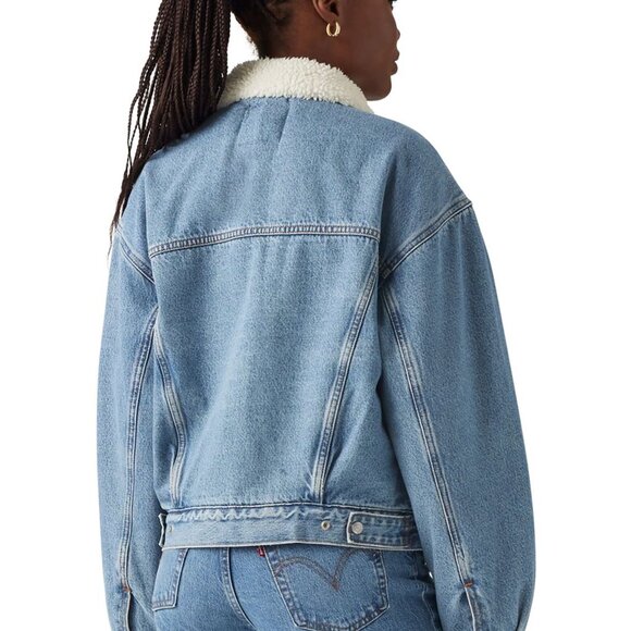 NWT! Levi's Trucker Sherpa Jacket - Picture 6 of 6